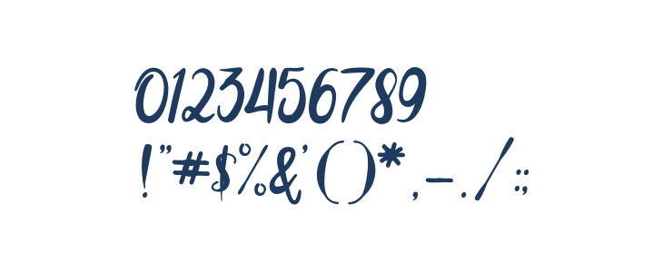 Hedon Regular Other Characters