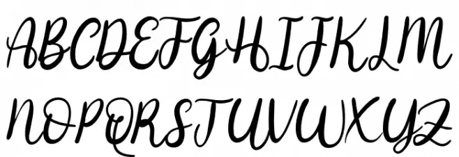 Hedon Regular Schriftart Groß