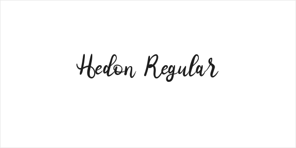 Hedon Regular Logo