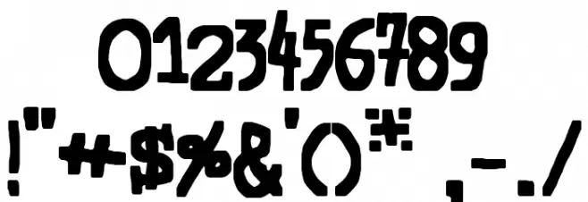 Hedonismo En La Oficina Font OTHER CHARS