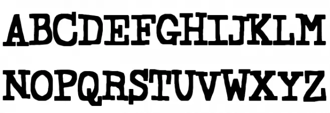 Hedonismo En La Oficina Schriftart Groß