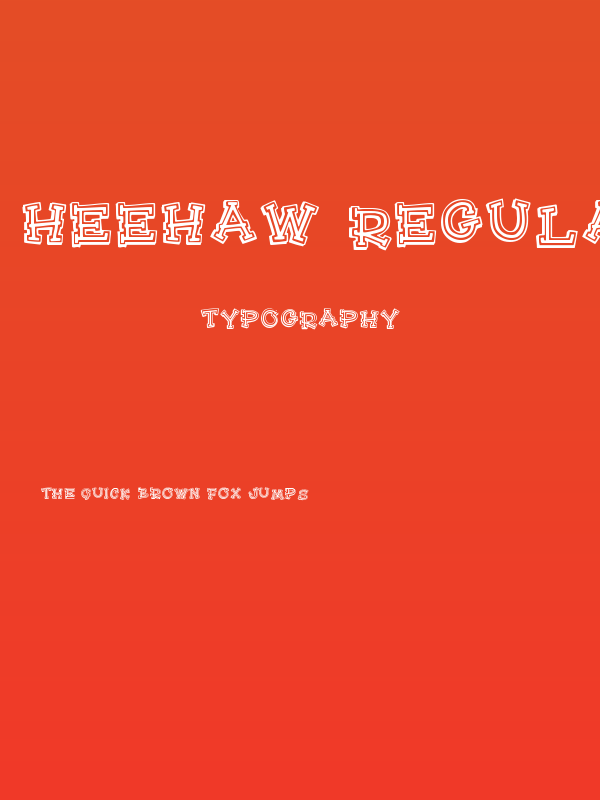 HeeHaw Regular Poster