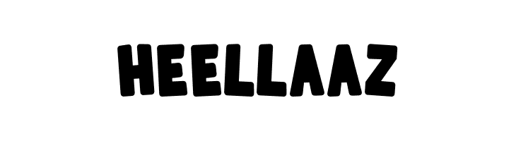 Heellaaz  font caratteri gratis