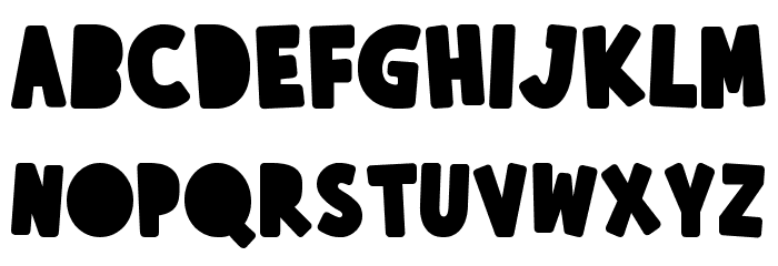 Heellaaz Schriftart Kleinbuchstaben