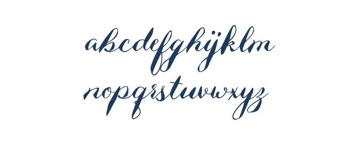 Hefaloscript Lowercase