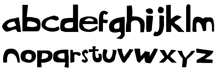 Heffaklump Caratteri MINUSCOLO