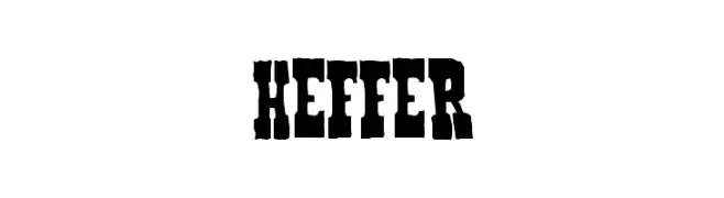 Heffer  Descarca Fonturi Gratis