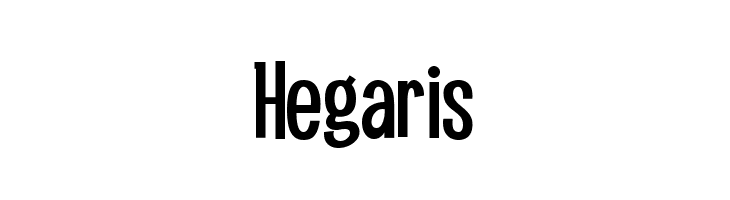 Hegaris  Free Fonts Download