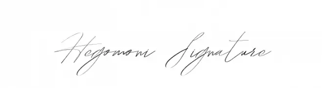 Hegomoni Signature  Frei Schriftart Herunterladen