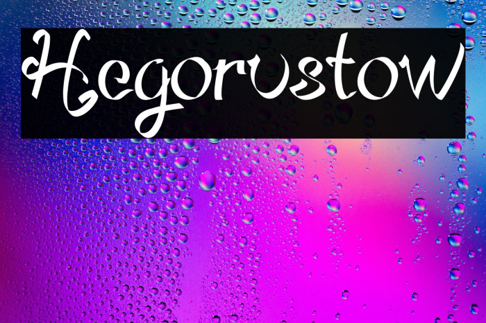 Hegorustow Example 2