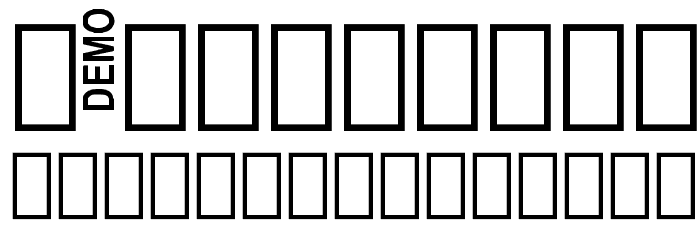 Hegran Demo Font OTHER CHARS