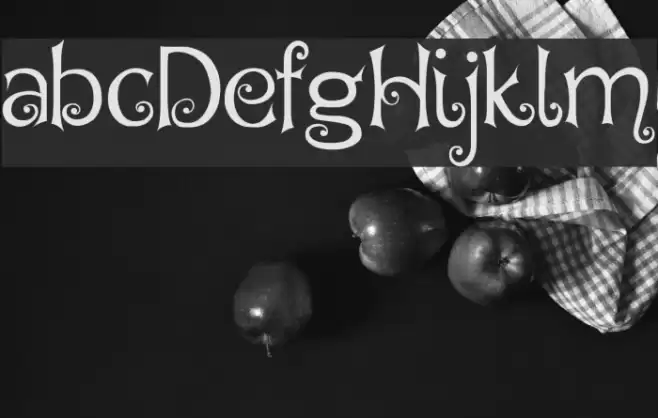 Hegran Demo फ़ॉन्ट examples