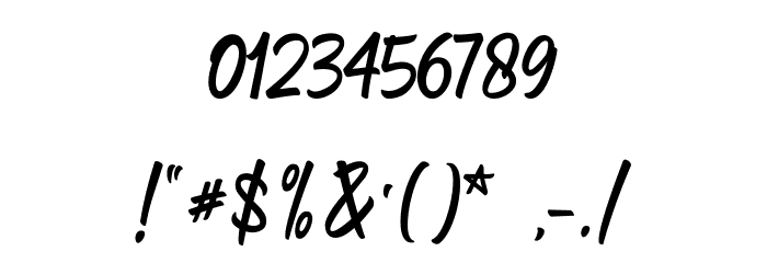Hei Reina Regular Font OTHER CHARS
