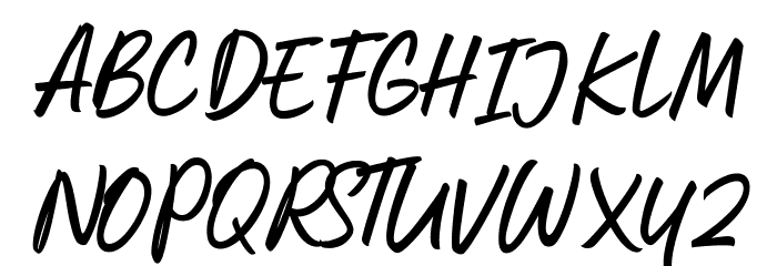 Hei Reina Regular Font UPPERCASE