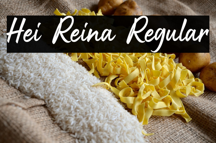 Hei Reina Regular Example 1