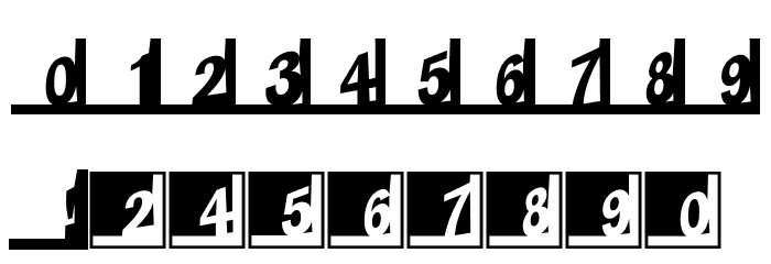 HeidEcker Font OTHER CHARS