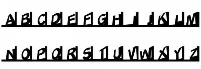 HeidEcker Schriftart Groß