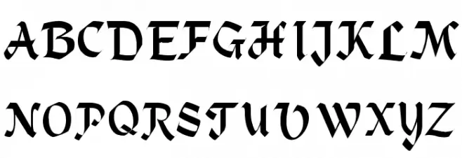 Heidelbe-Light Schriftart Groß
