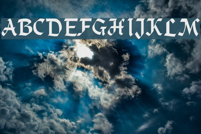Heidelbe-Normal Font examples