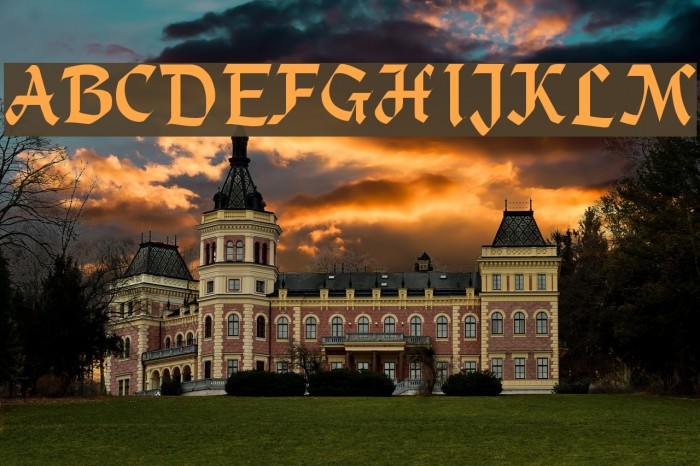 Heidelbe-Normal Font examples