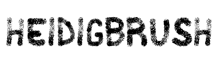 Heidig Brush  Frei Schriftart Herunterladen