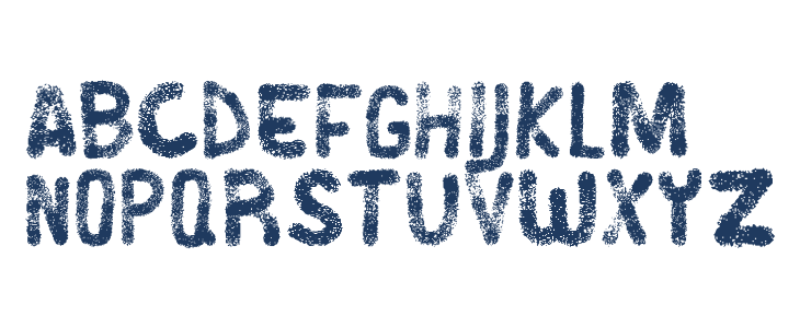 Heidig Brush Lowercase