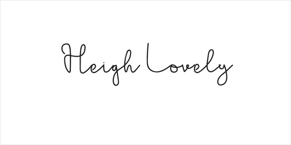 Heigh Lovely Logo