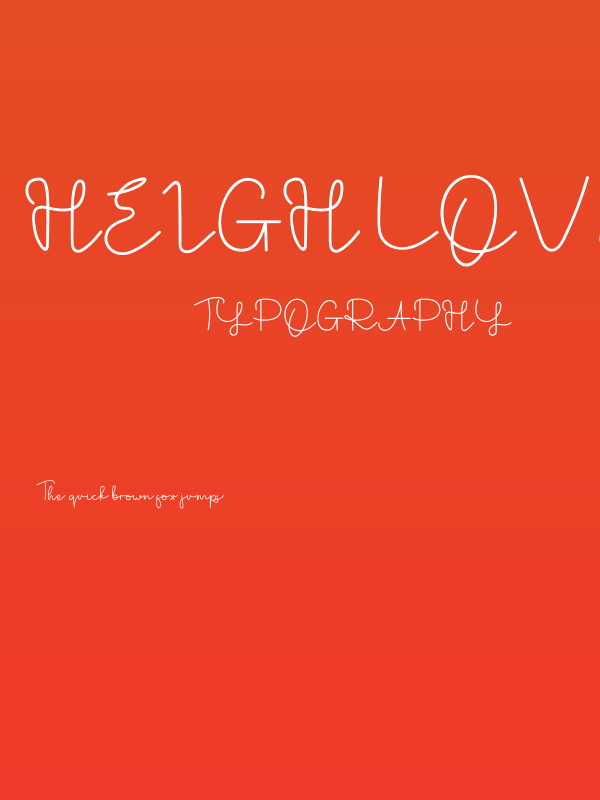 Heigh Lovely Poster