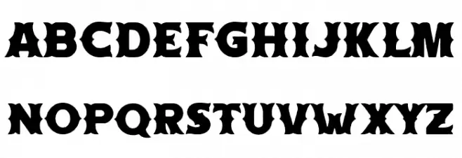 Heil West फ़ॉन्ट लोअरकेस