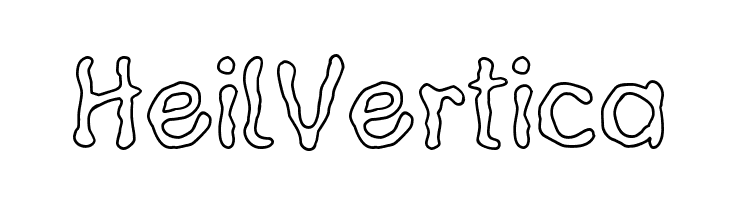 HeilVertica Font