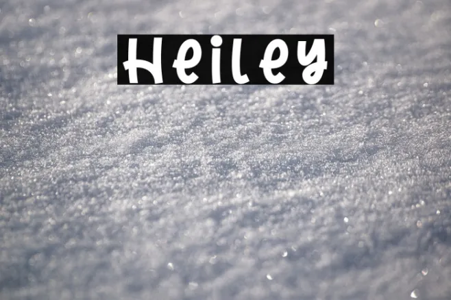 Heiley Example 1