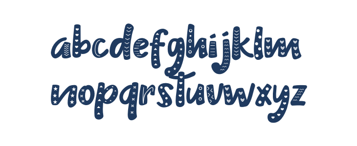 Heilig Regular Lowercase
