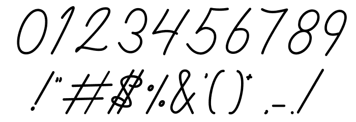 Heima Font OTHER CHARS