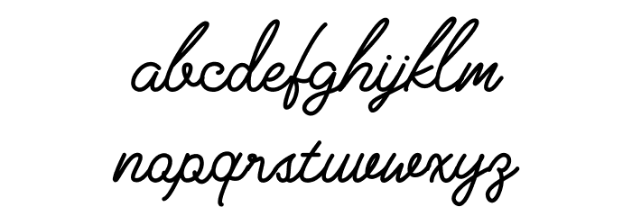 Heima Font LOWERCASE