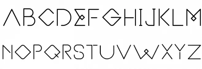 Heimdal Normal フォント 大文字