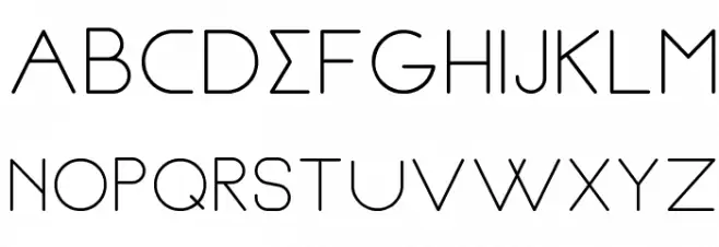 Heimdal Normal Font LOWERCASE
