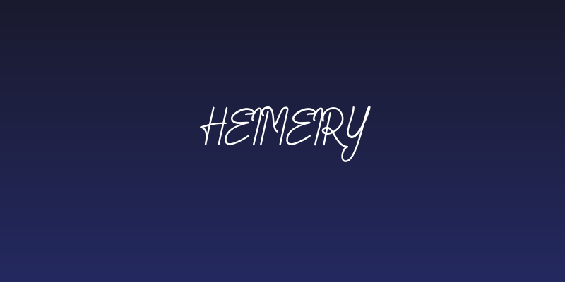Heimeiry Social Header