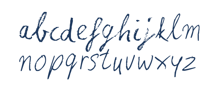 Heina's hurry Lowercase