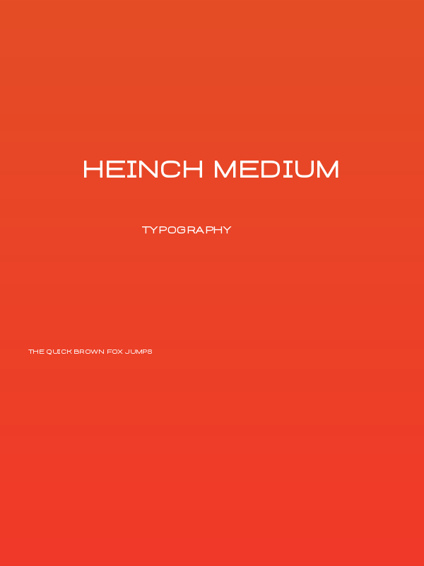 Heinch Medium Poster