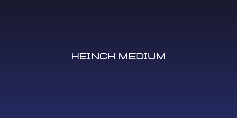 Heinch Medium Social Header