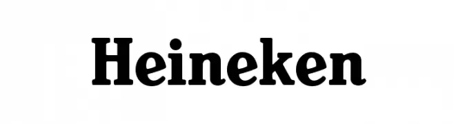 Heineken  Frei Schriftart Herunterladen