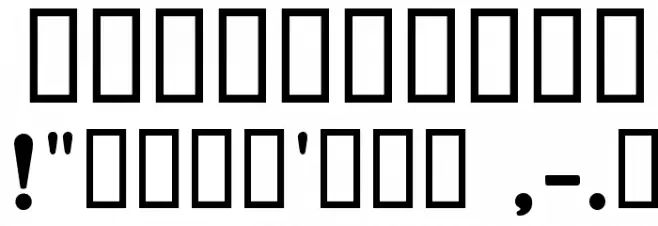 Heineken Font OTHER CHARS