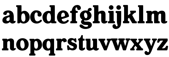 Heineken Font LOWERCASE