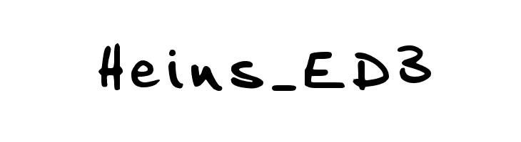 Heins_ED3  Descarca Fonturi Gratis