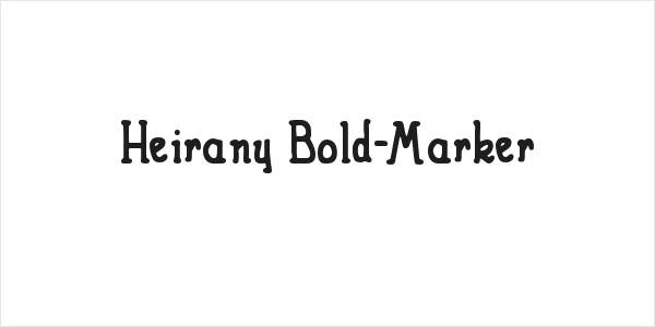 Heirany Bold-Marker Logo