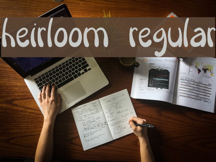 Heirloom Regular Example 1