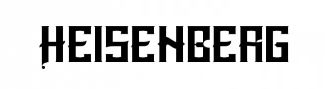 Heisenberg  Frei Schriftart Herunterladen