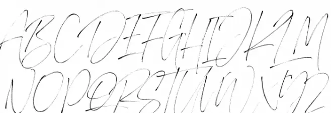 Heisenberg Schriftart Groß