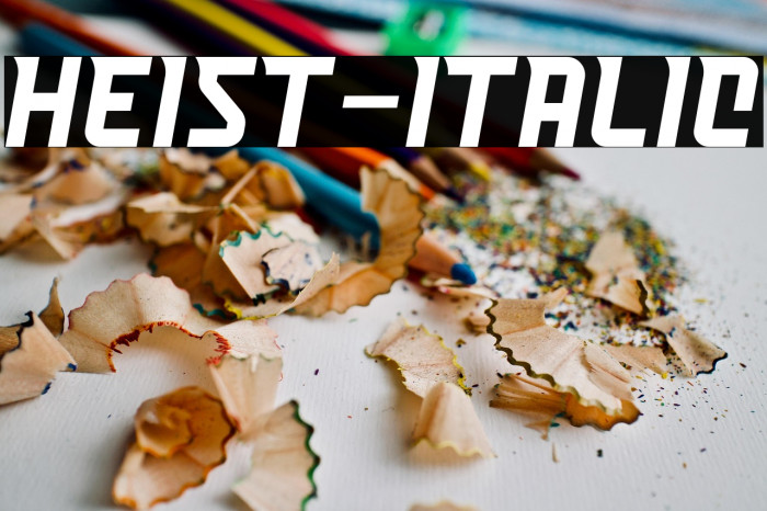 Heist-Italic Example 1