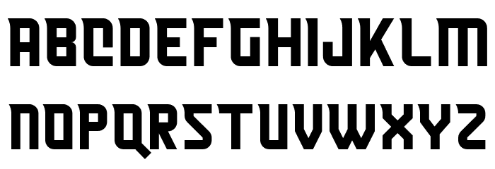 Heist-Regular Font LOWERCASE
